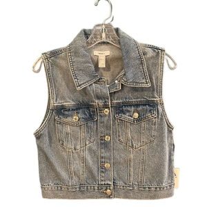 Forever 21 denim vest